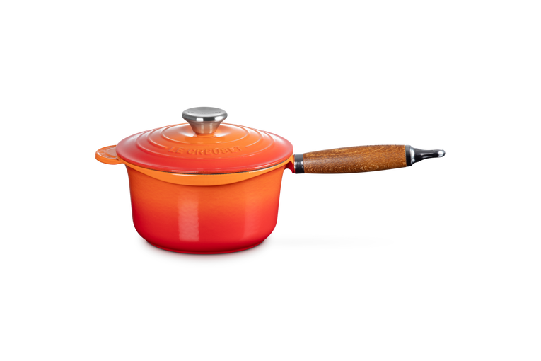 Casseruola con Manico Lungo Legno