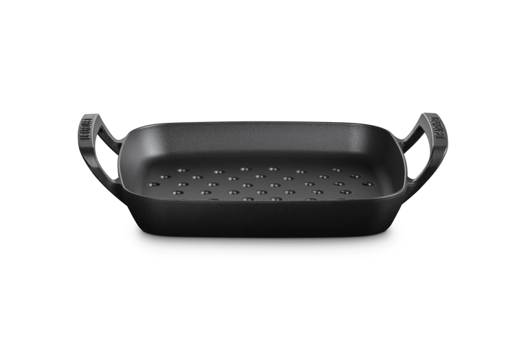 Grill quadrato BBQ Outdoor in ghisa vetrificata