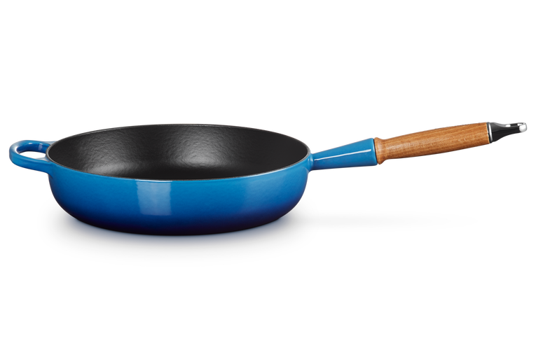 Padella alta con manico di legno Evolution