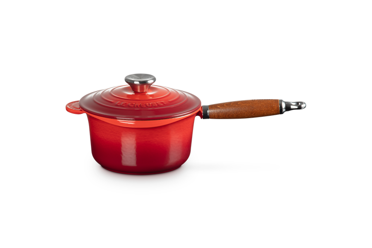Casseruola con Manico Lungo Legno