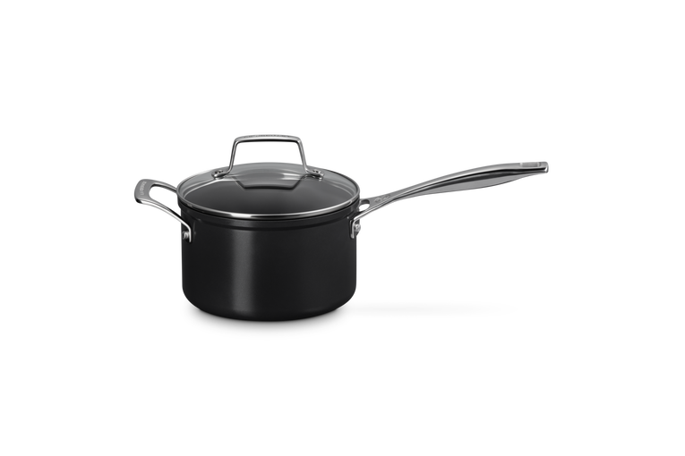 Casseruola Manico Lungo e Coperchio 20 cm Antiaderente