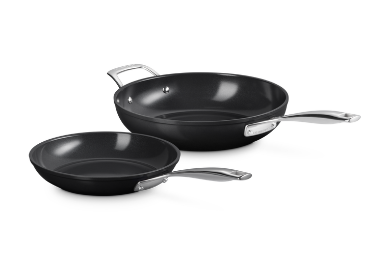 Set 2 padelle 24/28 cm Antiaderente con Rivestimento in Ceramica