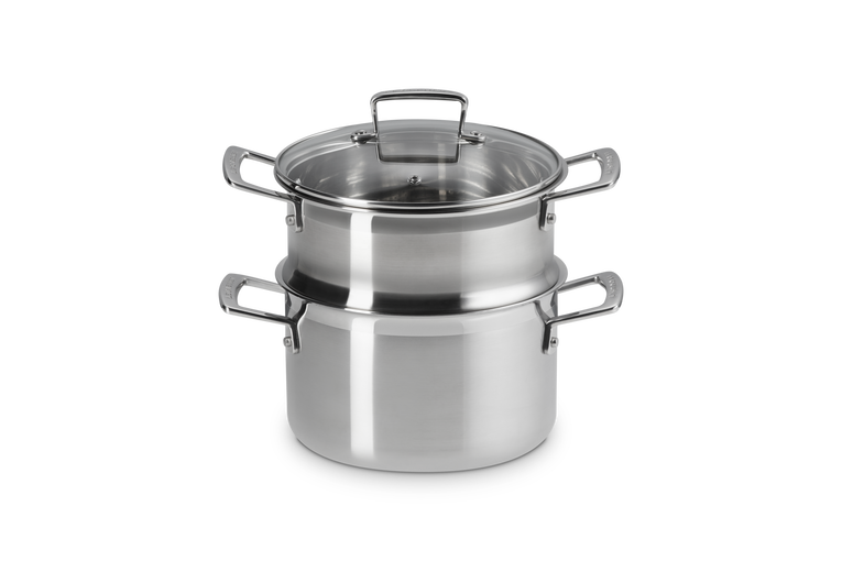 Casseruola Alta 20 cm con Vaporiera