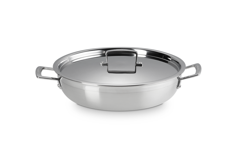 Tegame basso con coperchio 30 cm