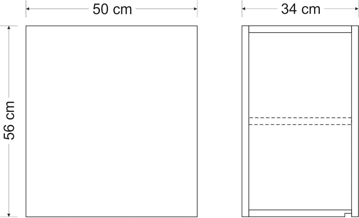 Pensile H560 - 50 cm