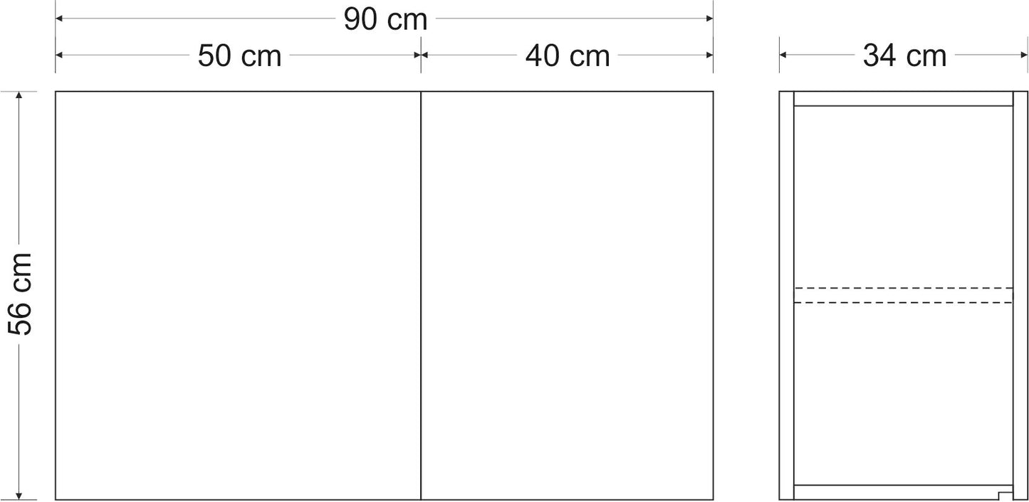Pensile H560 - 90 cm