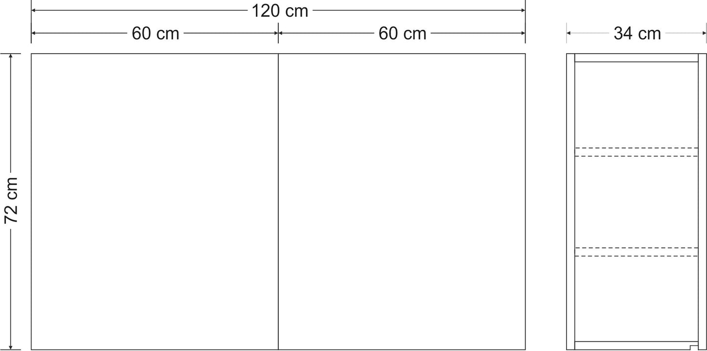 Pensile H720 - 120 cm
