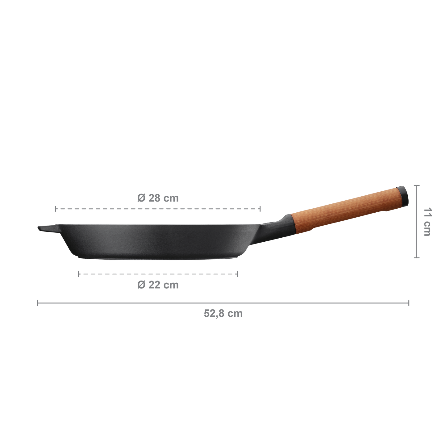 Padella in ghisa Norden, 28 cm
