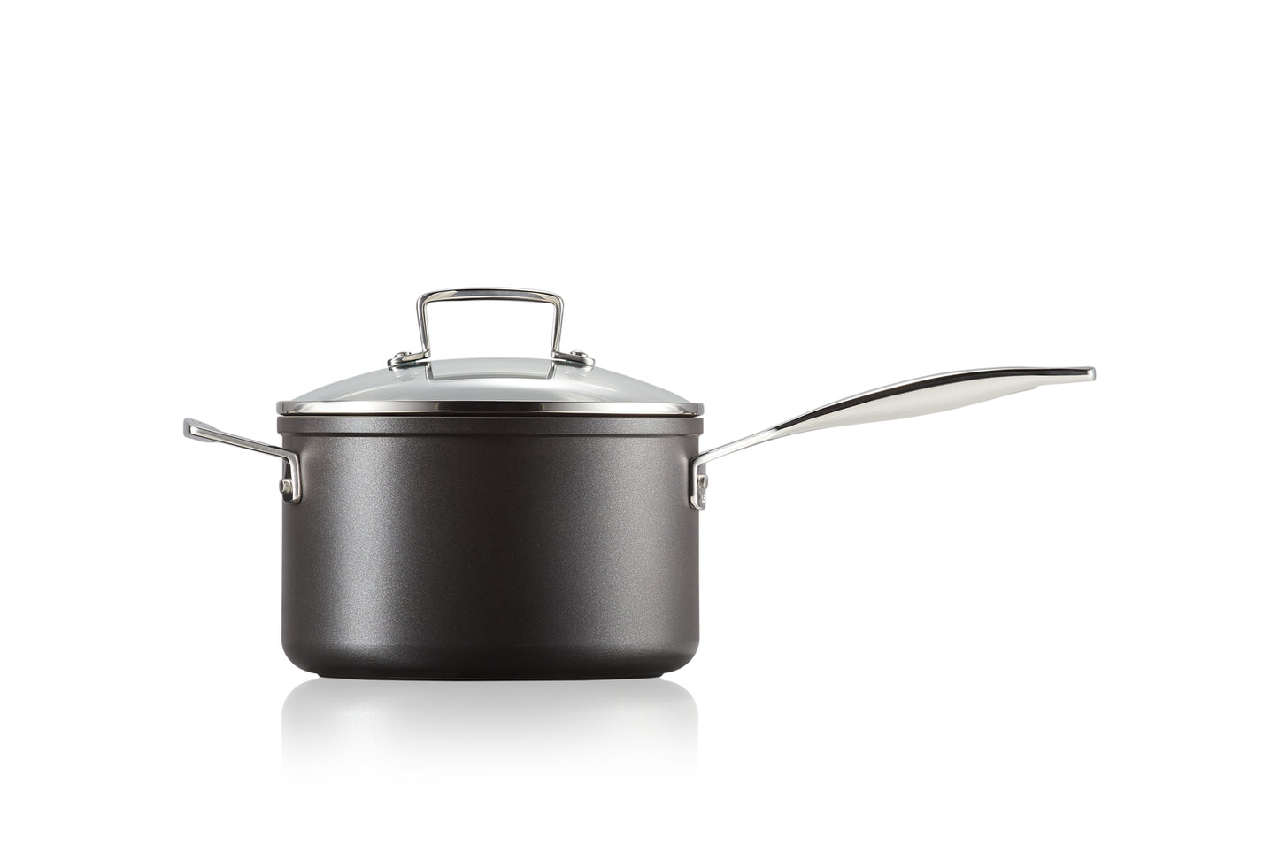 Casseruola Manico Lungo con Maniglia e Coperchio