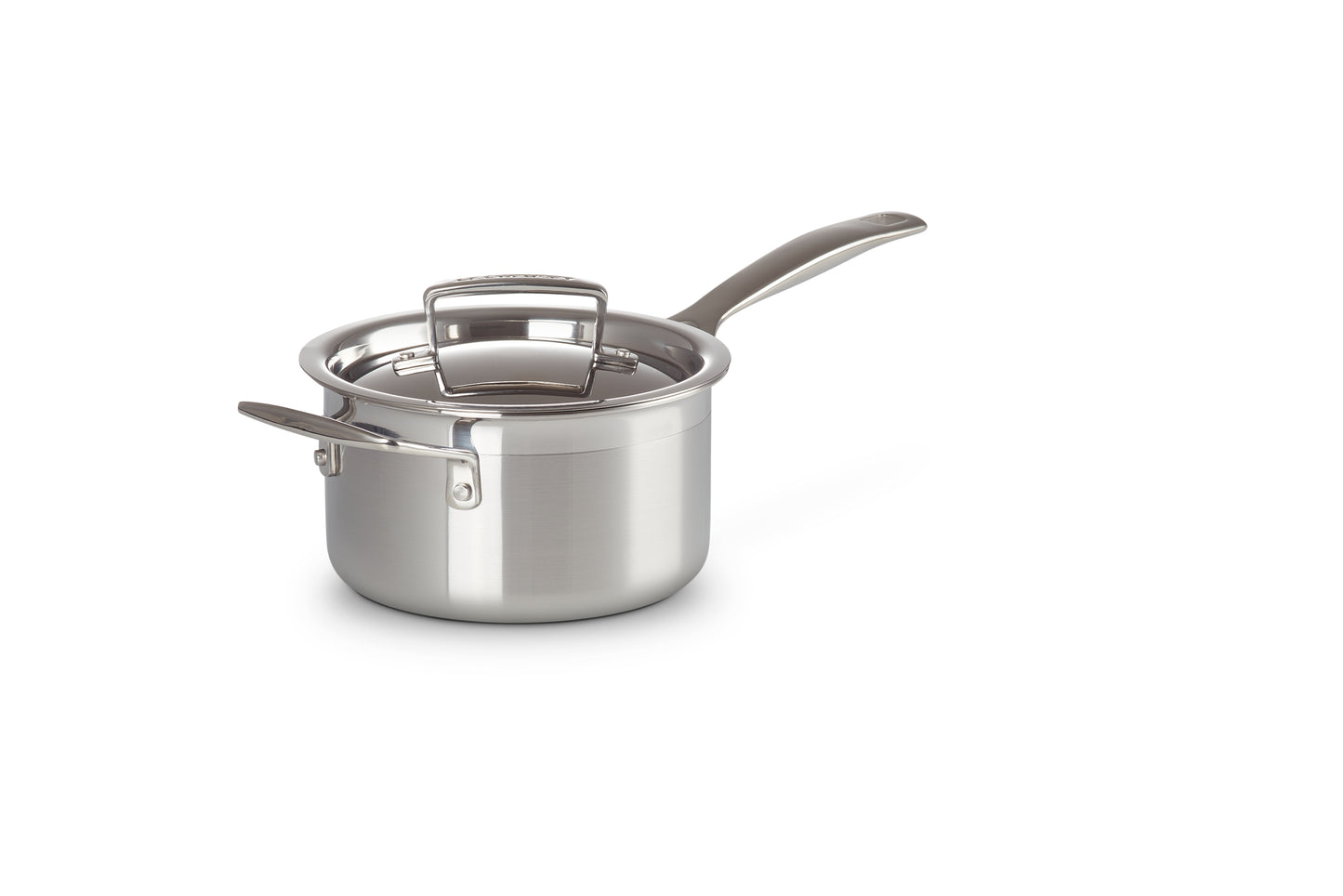 Casseruola Manico Lungo con Coperchio liscio