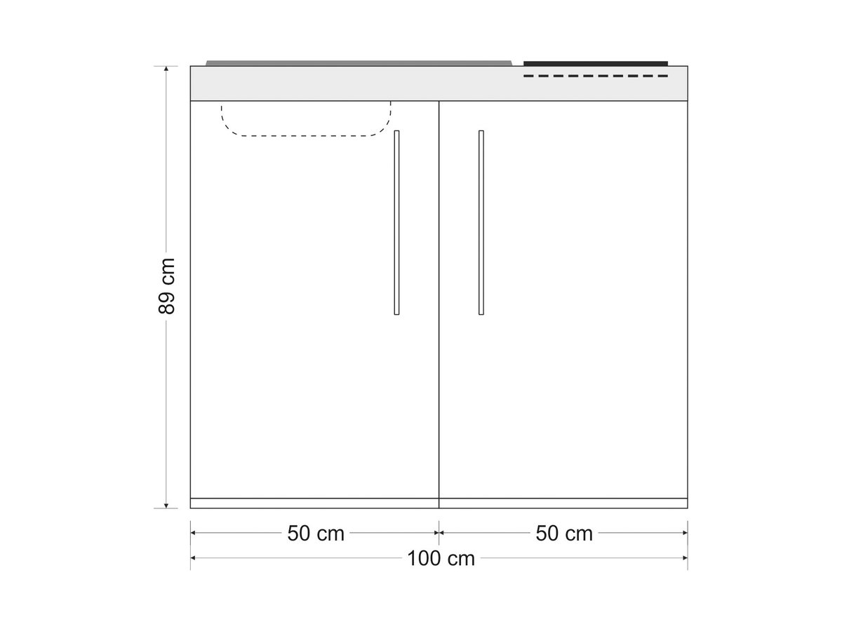 Minicucina Premiumline MP100 - 100 cm