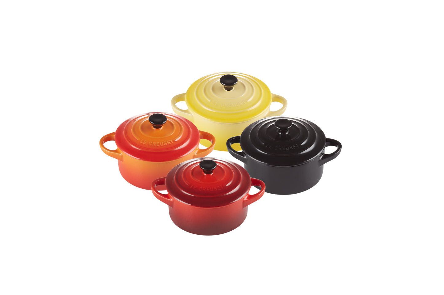 Set 4 Mini Cocotte