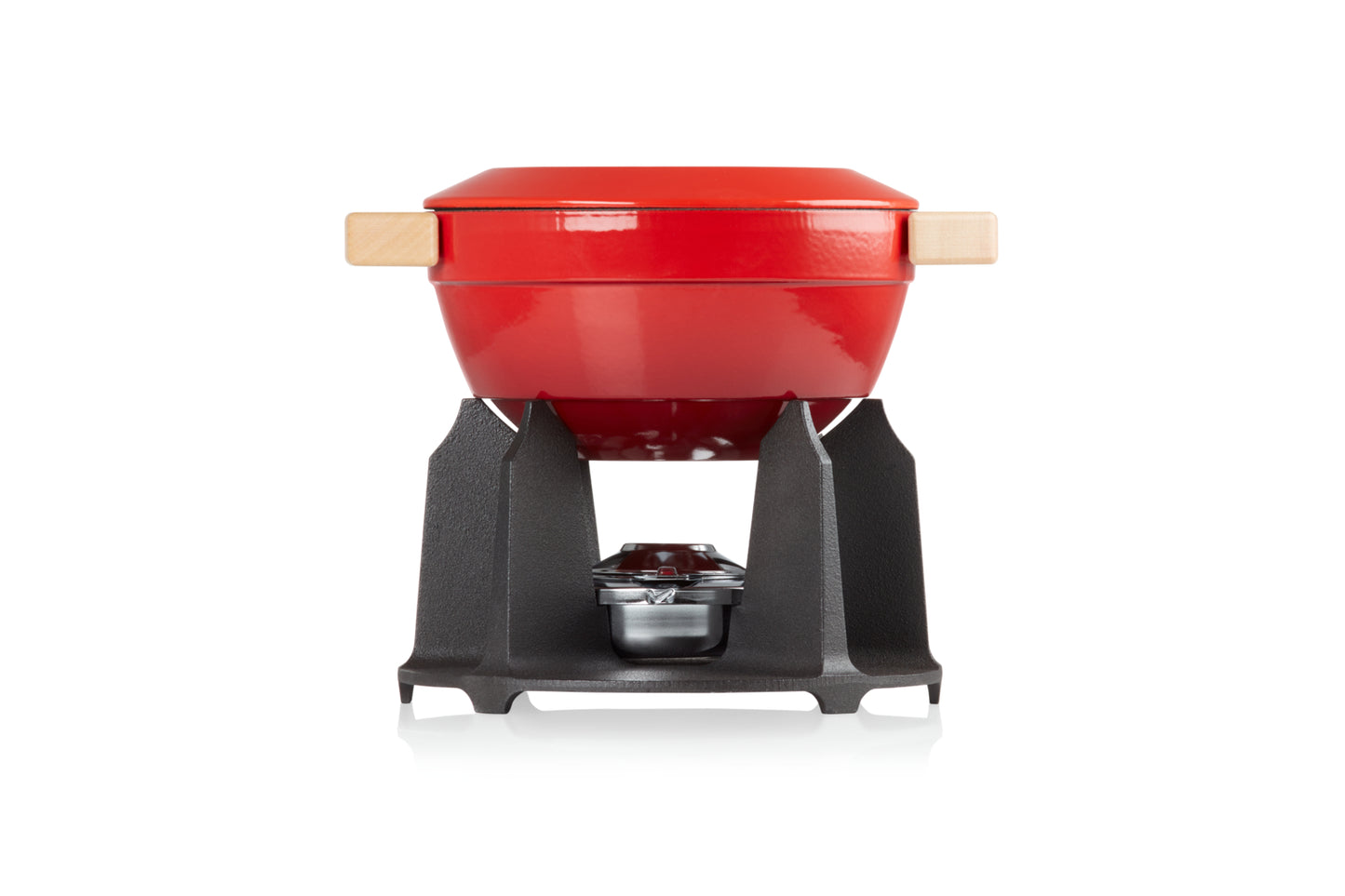 Set Fonduta Manico Legno