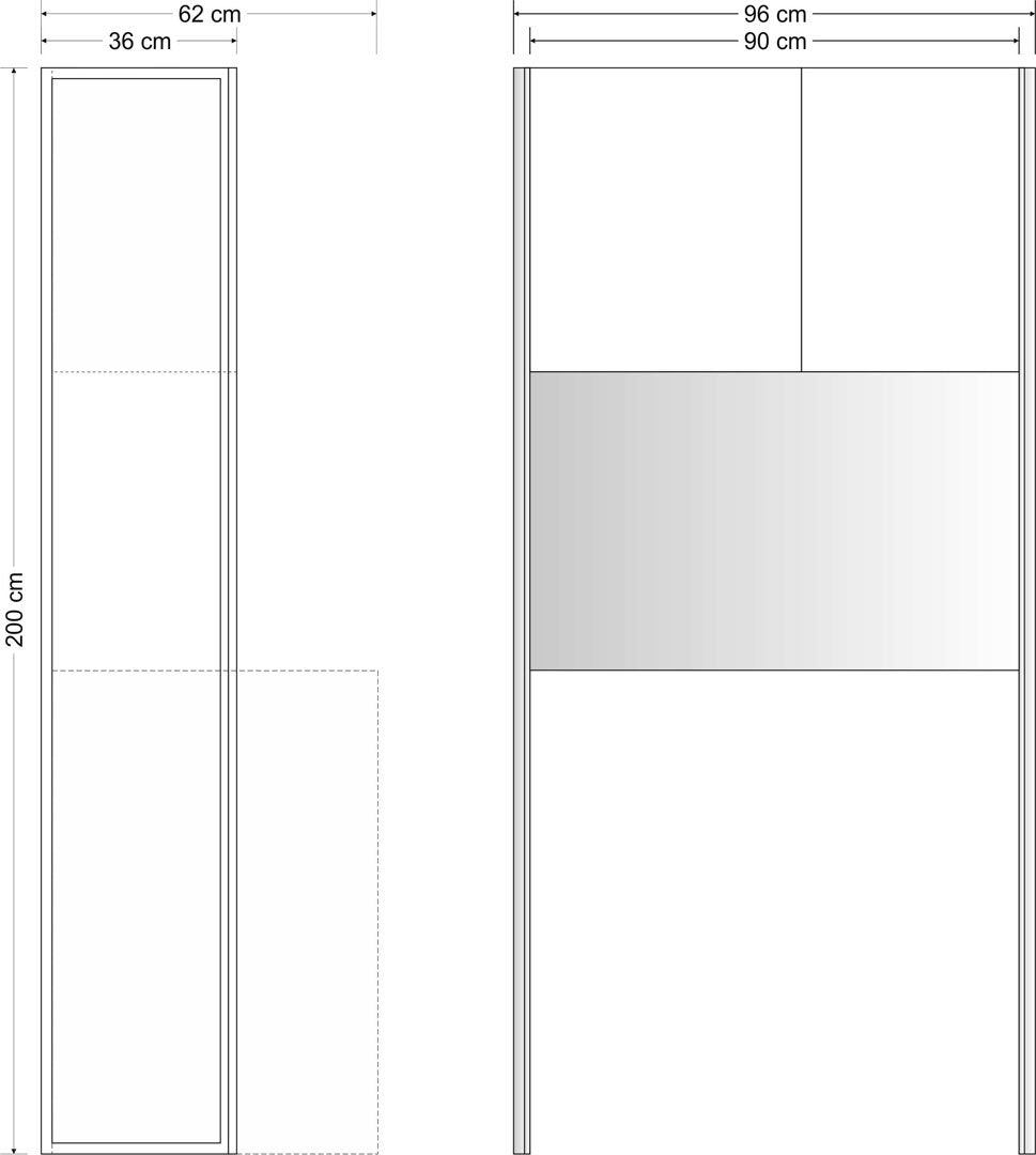 KIT STUDIOLINE SLE 90 - 96 cm