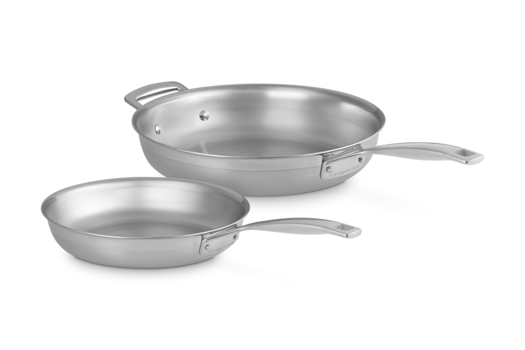 Batteria 2 pezzi in Acciaio Inox ply