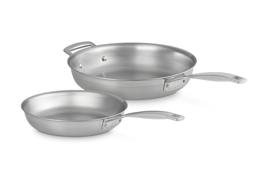Batteria 2 pezzi in Acciaio Inox ply