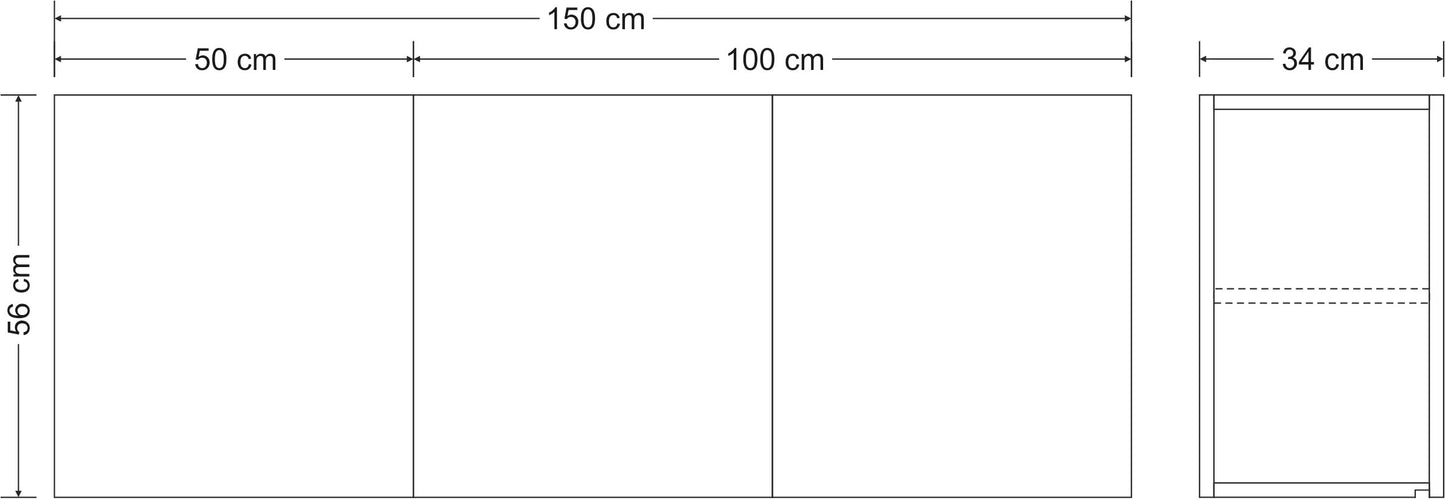 Pensile H560 - 150 cm