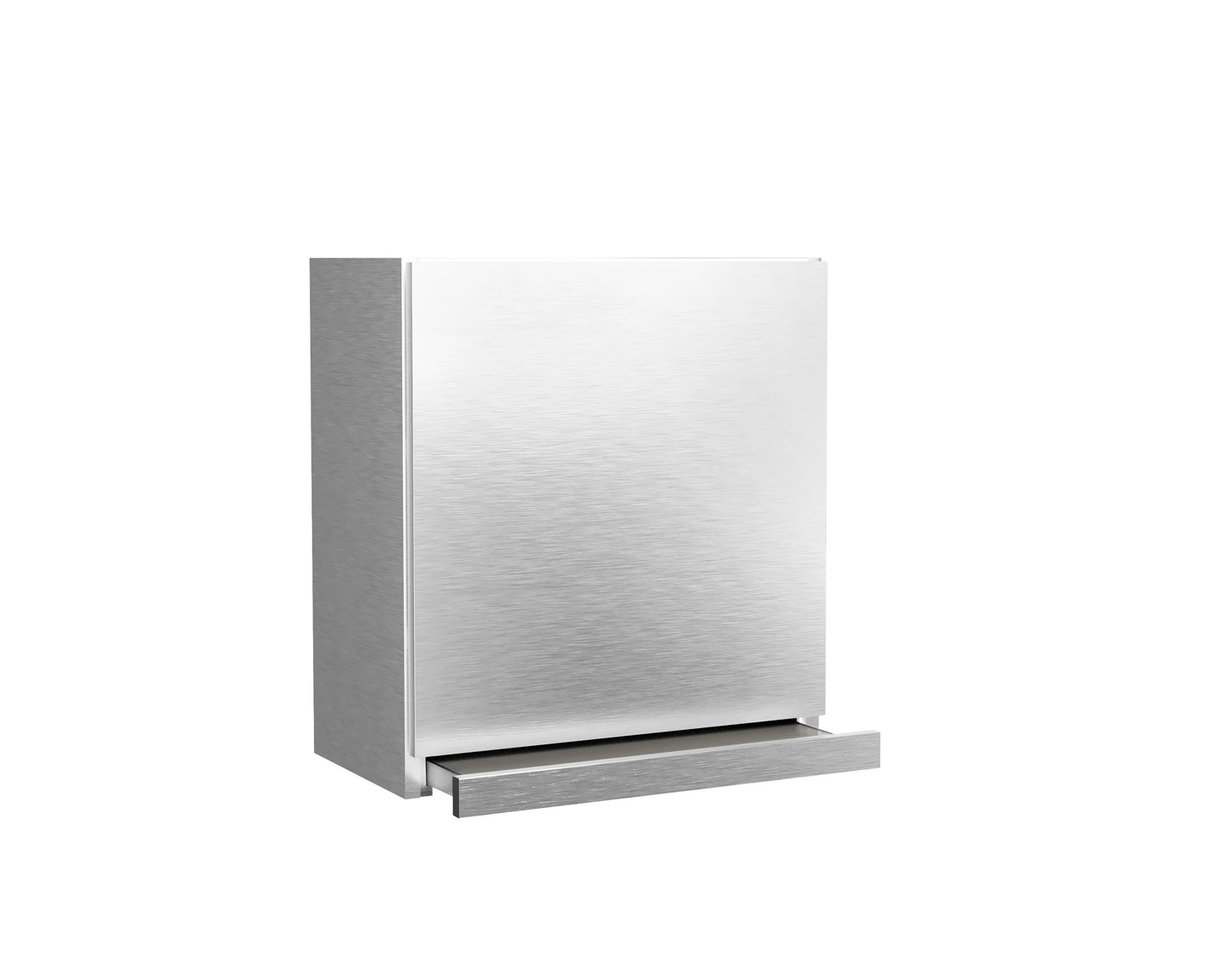 Pensile con cappa incorporata ed estraibile H72 - 60 cm