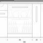 Minicucina Designline MDGG180A - 180 cm