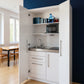 CUCINA ARMADIO SKMF120 -  con lavello e frigo/congelatore- il piano cottura a scelta
