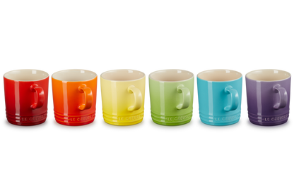 Set 6 Tazze Mug London  350 ml colori assortiti
