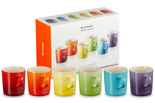 Set 6 Tazze Mug London  350 ml colori assortiti