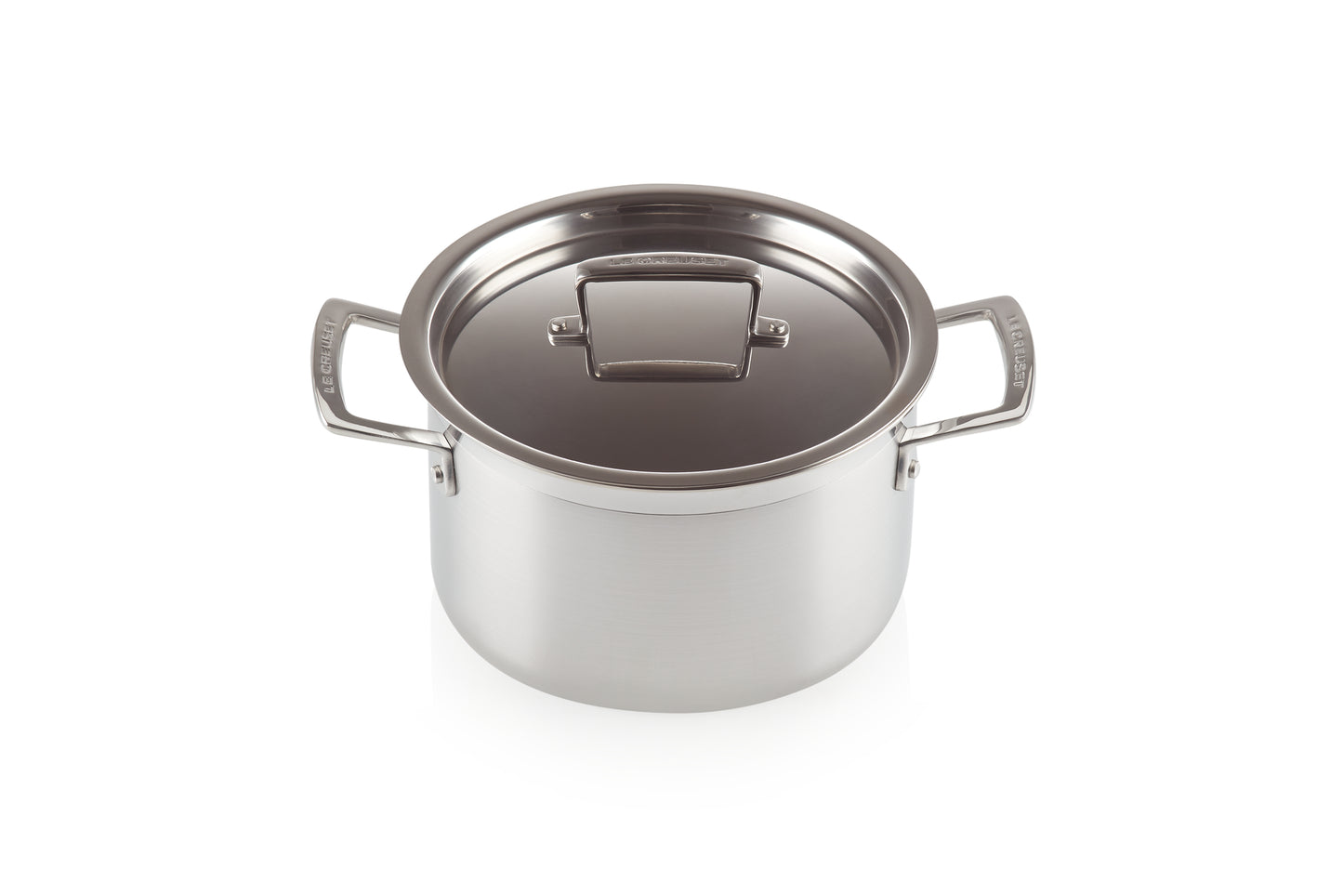 Casseruola Alta con Coperchio Liscio