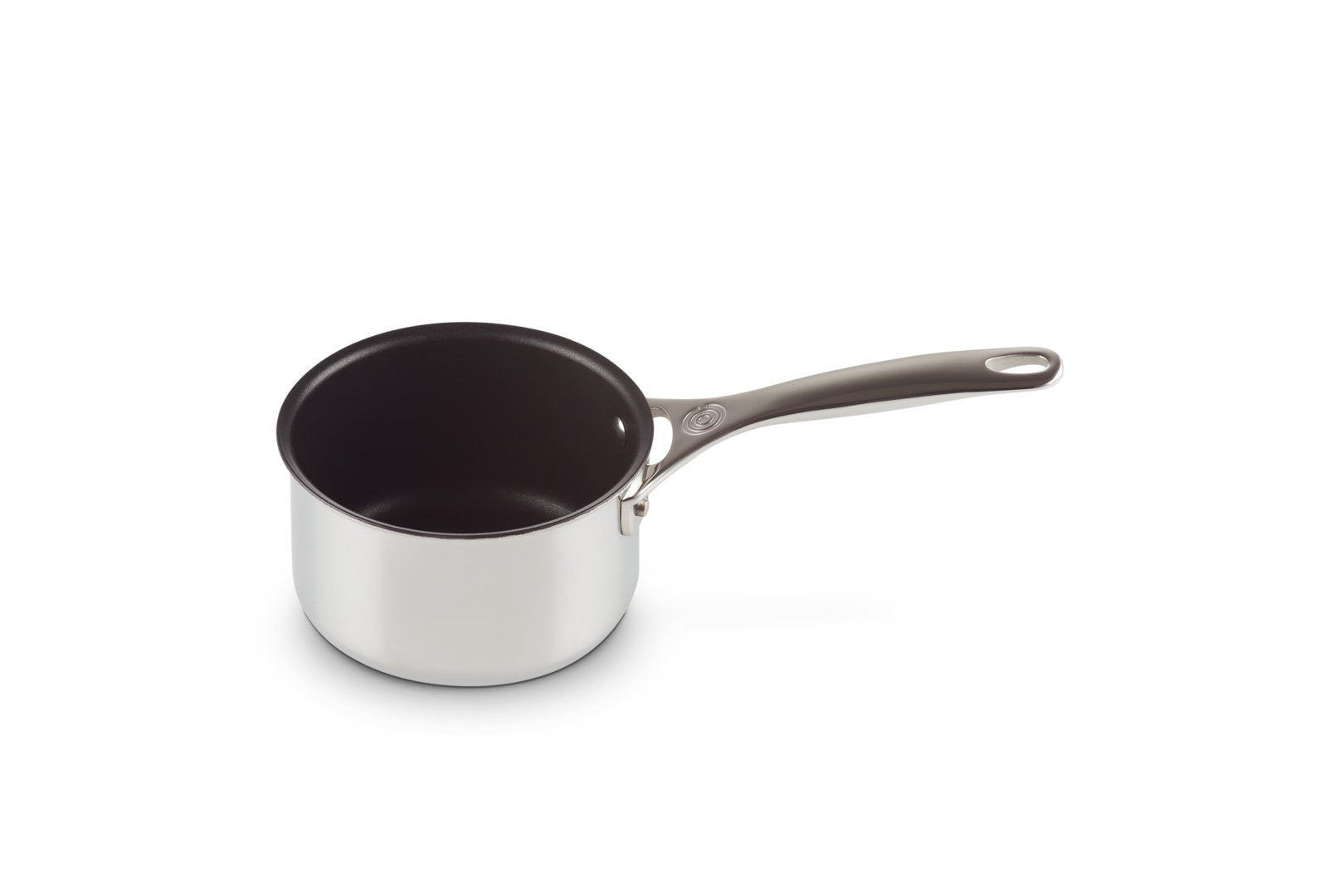 Casseruola Alta Un Manico Lungo Menu Acciaio 16 X H16 Cm - 1,7 Lt - Foto 5